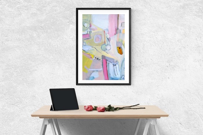 Abstract Framed Print